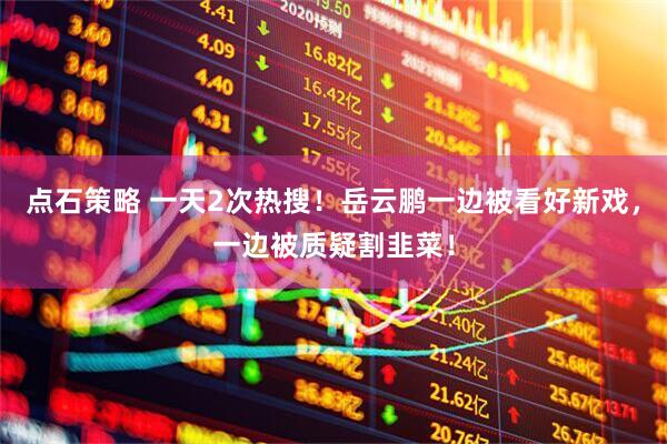 点石策略 一天2次热搜！岳云鹏一边被看好新戏，一边被质疑割韭菜！