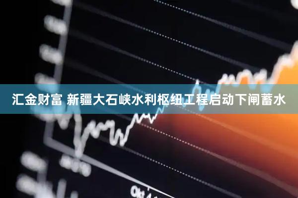 汇金财富 新疆大石峡水利枢纽工程启动下闸蓄水